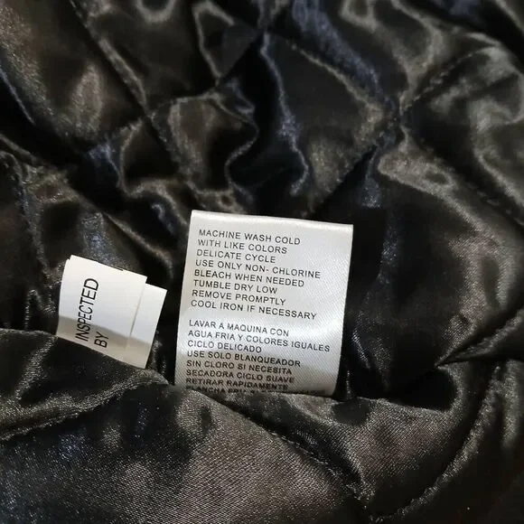 Mens large vintage starter satin bomber jacket black baseball varsity